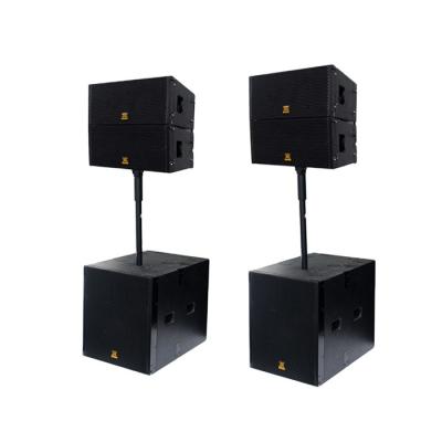 China 10inch Professional outdoor pa system passive line array speaker for sale