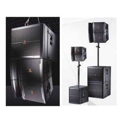 China Self Powered Active Line Array Speakers Black 12 Inch System For Event Celebration, Party, Church Te koop