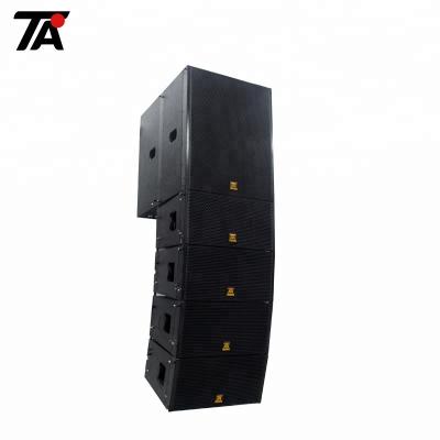 중국 10 inch Powered Sound Equipment Speaker Active Line Array 판매용