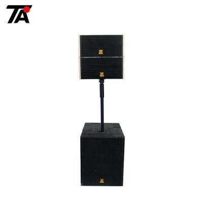 中国 8 inch 900W Active Line Array Speakers With 1pcs Subwoofer+Stand Pole+Flight Case 販売のため