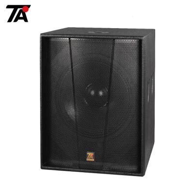 China 2-Way Passive Powered Audio Speaker 15 Inch Subwoofer Two Colors You Can Chose, Gold Or Black Te koop