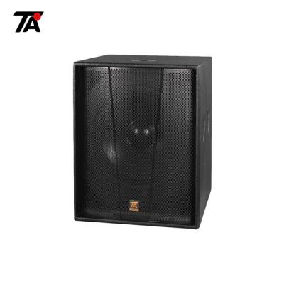 China 18 inch sub woofer speaker for DJ and stage line array system Te koop