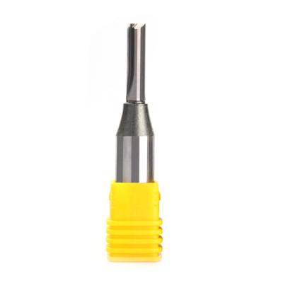 China High Performance Cutting OEM Shank 1/2 Inch CTT 2 Flutes Straight Carbide Router Bit Two Flute Router Bit CNC Milling Cutter for sale