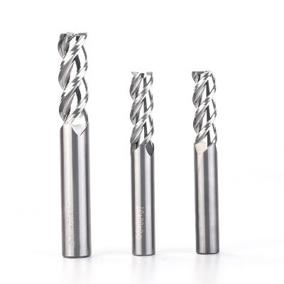 China High Performance Cutting OEM 3 Flute End Mills Cutting Tools Tools Aluminum Polish Carbide for sale