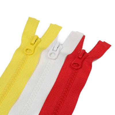 China Eco - Friendly Zipper Netting End - End Plastic Resin Eco - Friendly Nylon Zipper For Clothes for sale