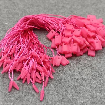 China Viable manufacturers wholesale cheap custom logo apparel tag cord, tag cord with gold foil stamping or embossing apparel for sale