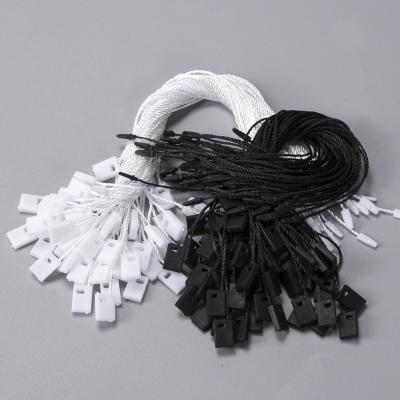 China Sustainable Garment Accessories Hang Tag String Cheapest Seal Plastic String For Hang Tag for sale