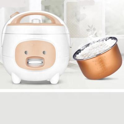 China Fashionable rice cooker pp plastic classics enclosing non-stick indoor electric rice cooker with small household appliances for sale