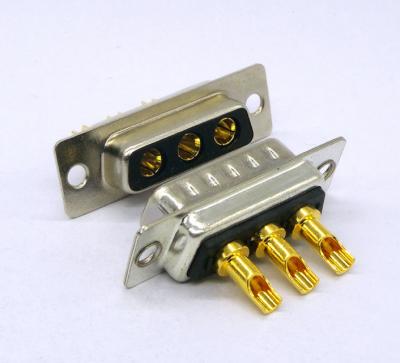 China Professional Manufacturer Machine Male Type High Power D-SUB 3W3 Solder Connector D-SUB For Industrial Control for sale