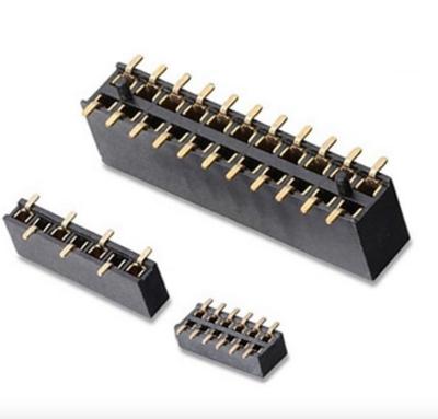 China 2.54MM Pitch Double Row SMT Female Vertical Connector PCB Professional Manufacturer for sale