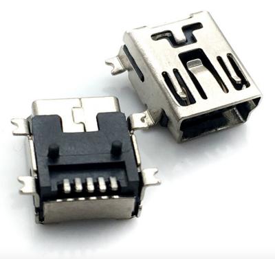 China Mini USB 5P SMD Female Connector Power Professional Manufacturer for sale