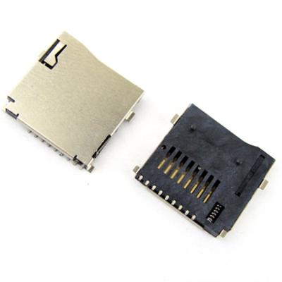 China Hot Sale Factory Wholesale Price Automotive SD TF Card Connector SD Boost SMT MICRO Connector for sale