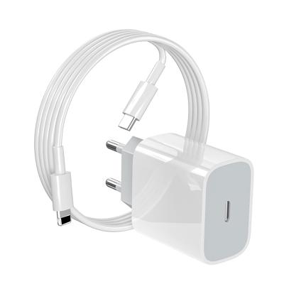 Chine original 20W PD Type-C phone charger Quick Charging for i Phone 13 12 Max apple EU Plug Adapter à vendre