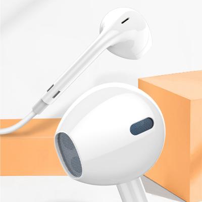 China free sample 1.2m 3.5mm hifi earphone with mic wired earphone for sale