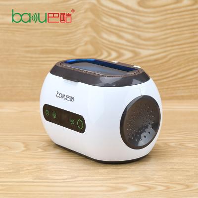 China BAKU Portable 0.6L Household Small Stainless Steel Teeth Machine PCB Board Digital Ultrasonic Cleaning Cleaner ba-3060 with 42KHz Cleaning for sale