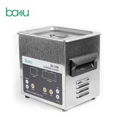 China Ultrasonic Ultrasonic Cleaner BK-1200 Makeup Brush PCB Board Board Board Fruit and Vegetable Heating Portable Electric Remover for sale