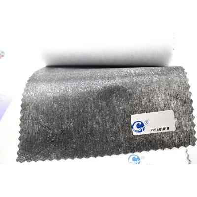 China 100% Polyester GAOXIN Chemical Bond Non Woven Interlining for Garment Interlinings Linings for sale