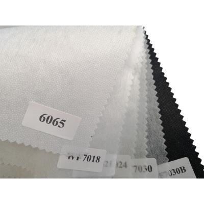 China Satin Interlining Nonwoven Fabric for Garment Embroidery GAOXIN WF9025 Chemical Bond for sale