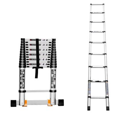 China Indoor telescopic ladders and outdoor universal multifunctional retractable portable multifunctional straight ladder for sale