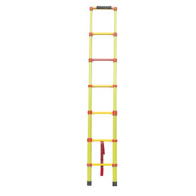 China Insulation Ladders Insulated Yellow FRP Construction Straight Ladder for sale