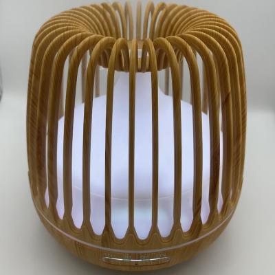 China High Quality Car Hollow Out Ultrasonic Birdcage Humidifier Aromatherapy Essential Oil Diffuser for sale