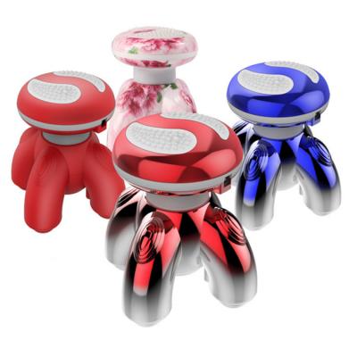 China Hot Selling Mini Battery Usb Massager Electric Handheld Small Body Massager Vibrating Massager With Many Colors for sale