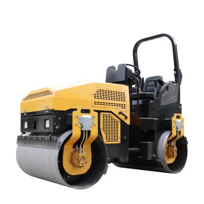 China Road Construction Hydraulic Vibrate Road Roller Double Drum Roller Hand and Electric 2 Years Hydraulic Vibration 700*1200MM 30KN for sale