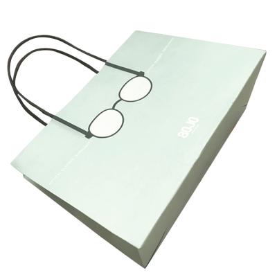 China Factory Made Strictly Checked Personalized Paper Shopping Bag Recyclable With Handle for sale