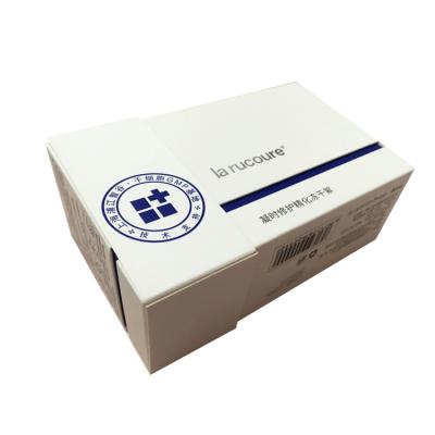 China New Design Custom Skin Care Paper Box Professional Cosmetics Packaging Recyclable With Die Cut Insert for sale