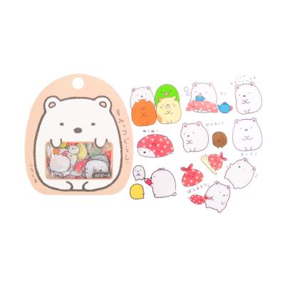 China Wholesale Cute Waterproof Stationery Printing Stickers Cartoon Waterproof Stickers For Kids for sale