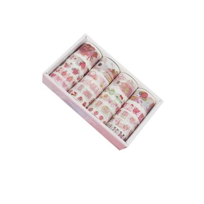 China Manufacturer High Quality Cheap Waterproof 20 Rolls Price Box Vintage Note Markers Washi Tape for sale