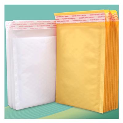 China Custom Customized Compostable Mailing Bag Bubble Gold Color Envelopes Bubble Mailer for sale