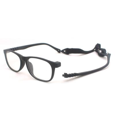 China Fashion Europe Kids Optical Sight New Design Glasses And Removable Rope Kids Shape TR90 Optical Sight Classic Kids Glasses for sale