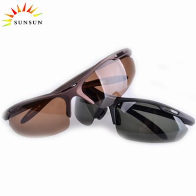 China Sports Sunglasses Motorcycles Sunglasses Polarized Plastic Recycling Glasses Wholesale for sale