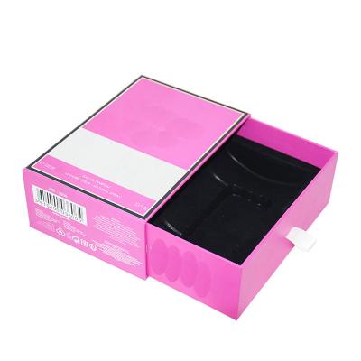 China Handmade Luxury Pink Custom Printed Drawer Cosmetic Packaging Boxes For Soap Packaging for sale