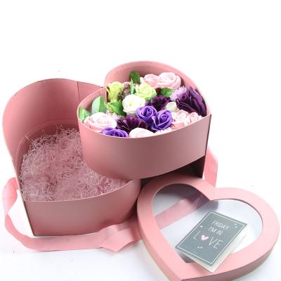 China Disposable Heart Shaped Wedding Favors Cardboard Chocolate Candy Paper Gift Box for sale