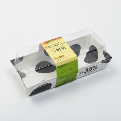 China Wholesale Customized Recyclable Clear Plastic Food Sushi Blister Packaging Box for sale