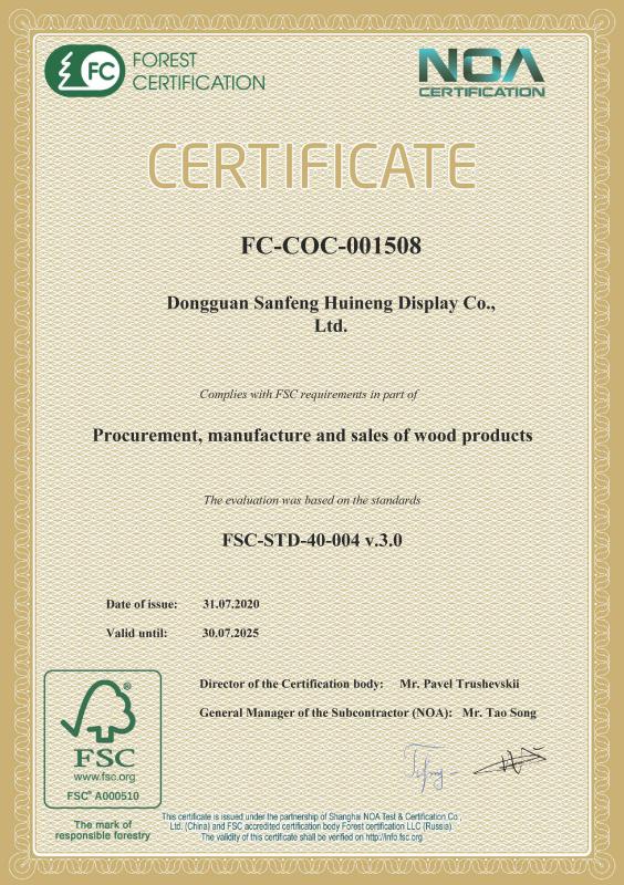 FSC - Dongguan Sanfeng Hui Neng Display Co., Ltd.