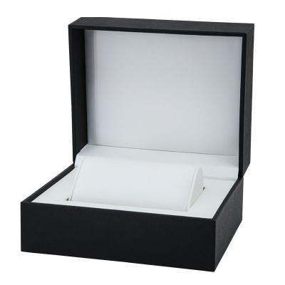 China Black Paper Box Custom Logo Watch Storage New Product Paper Gift Box Packaging Luxury Watch Box for sale