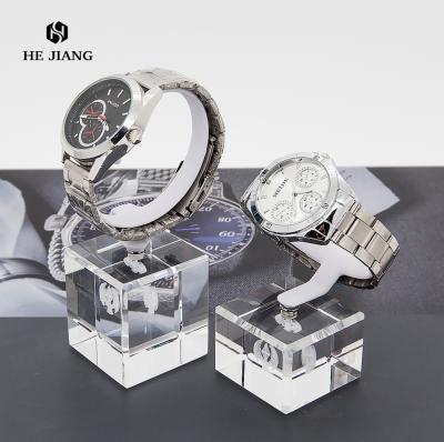 China 2022 hot selling acrylic watch stand Guangdong factory brand watch stand with c clip for sale for sale