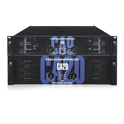 China Yes CA SERIES 2U&3U Standard Box High Strength Steel Structure 450W-1600W Power Amplifiers for sale