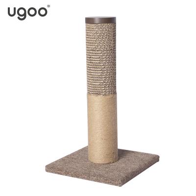 China Cat Furniture Cat Tree Scratcher Sustainable Luxury Sisal Posts Modern Medium Scratching Post Cat for sale