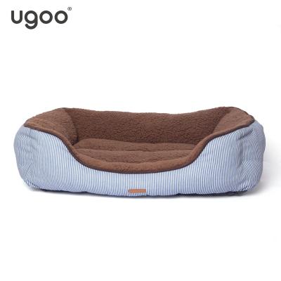 China Wholesales Viable Rectangle Pet Bed Comfortable Cleaning Pet Beds Luxury Dog Dog Cat Easy Heating for sale