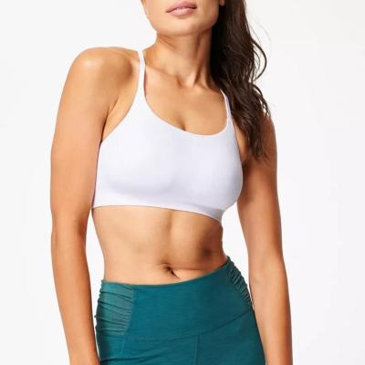 China Breathable Hot Selling Seamless Ladies Sports Bra Customize Gym Fitness Sports Bra Workout Women's Activewear Bra Top for sale