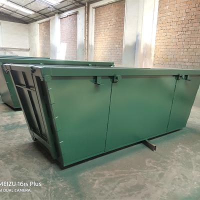 China Australia New Zealand Solid Waste Waste Management Standard Steel Skip Recycle Marrell Skip Bin for sale