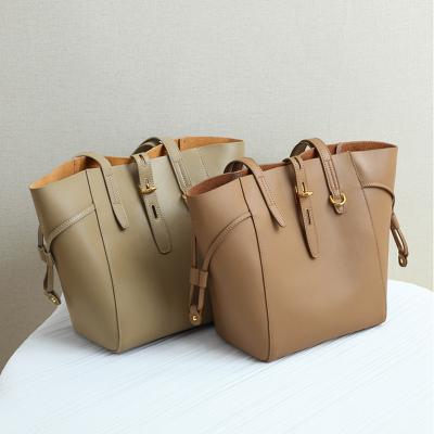 China PORTABLE drop shipping shoulder bags genuine leather women shoulder bag handbag leather shoulder bag for women for sale