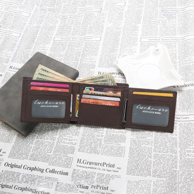 China Wholesale Hot Selling Custom Wallet Vintage Mens Triple Anti-theft Luxury Wallet Leather Wallet For Men for sale