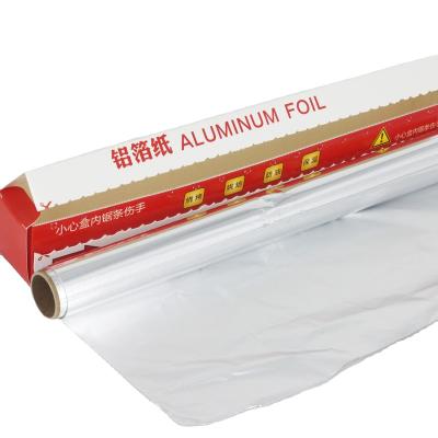 China Widely Used Food Aluminum Foil Kitchen Aluminum Foil Food Wrapping Aluminum Foil Roll for sale