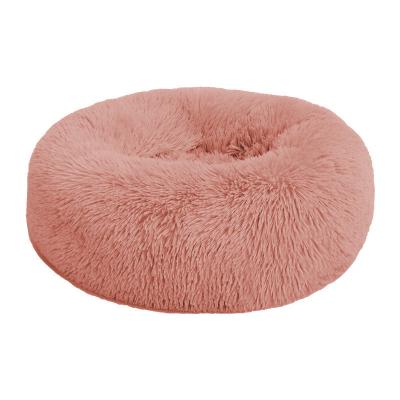 China Breathable Warm Creative Cat Kennel Dog Bed Round Plush Amazon Style Pet Sleeping Beds for sale