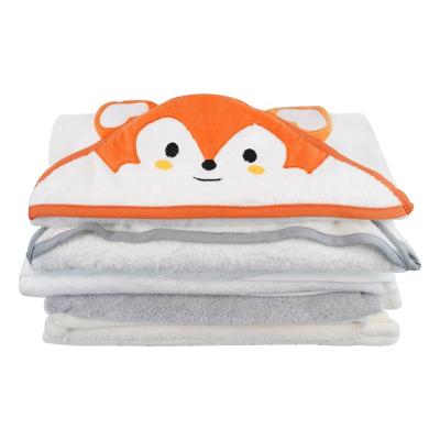 China 100% Cotton Child Safe Bath Towels Soft And Harmless Workmanship Exquisite Baby Animal Head Towels Superdry for sale